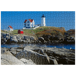 MyPuzzle Nubble Lighthouse at Cape Neddick, York Beach, Main