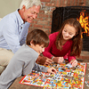 Puzzles Noche de juegos familiares Rompecabezas de 500 pieza