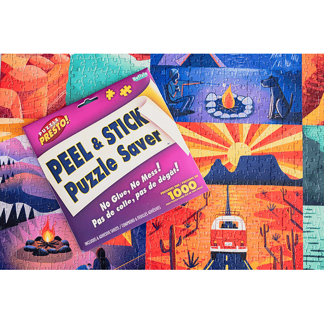 (Paquete de 4) Rompecabezas ¡Presto! Peel & Stick Puzzle Sav