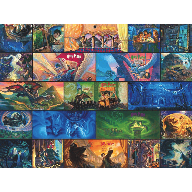 Harry Potter Harry Potter Collage Rompecabezas de 1000 pieza