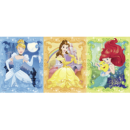 Puzzle panorámico de Princesas Disney 200 piezas únicas | Me