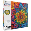 Rainbow Mandala Mirage Rompecabezas de 1000 piezas para adul