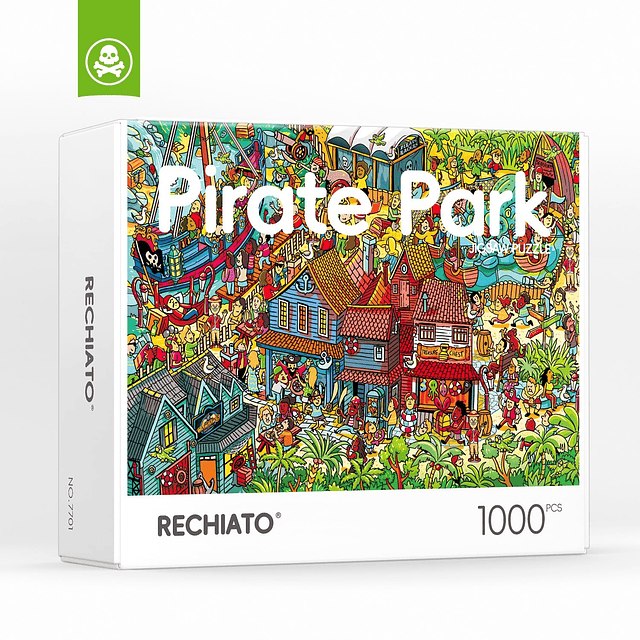 Rompecabezas para adultos, 1000 piezas Pirate Park Puzzle, p