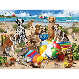 Puzzles Amigos de la playa, rompecabezas de 500 piezas