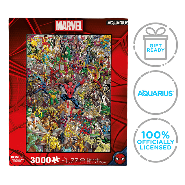 Marvel Spider-Man Villains Puzzle (rompecabezas de 3000 piez