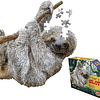 Puzzles Jr. I AM Lil' Sloth 100 piezas Rompecabezas con form