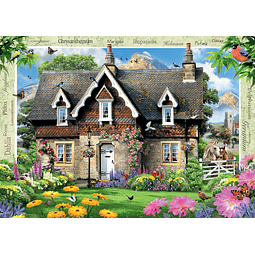 Country Cottage Rompecabezas de 1000 piezas para adultos | P