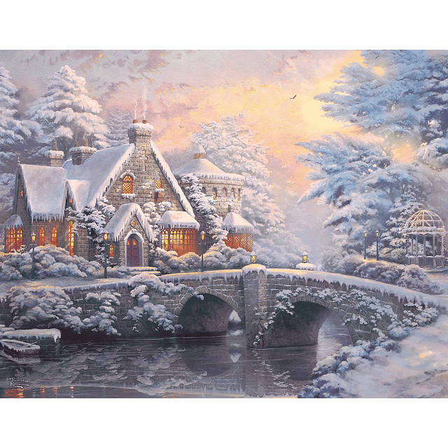 Multipack 4 en 1 Thomas Kinkade Vacaciones (4) rompecabezas