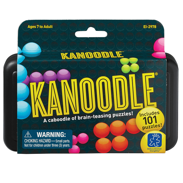 Kanoodle 3D Brain Teaser Puzzle para mayores de 7 años Juego