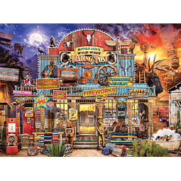 Jeff Haynie Wild West Trading Post Rompecabezas de 1000 piez