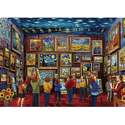 Rompecabezas de Van Gogh de 1000 piezas para adultos, rompec