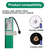 Batería de repuesto para robot aspirador Coredy L900 L900W L