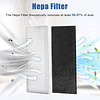 7PCS Reemplazo de filtro Hepa para Tikom G8000, G8000 Pro pa