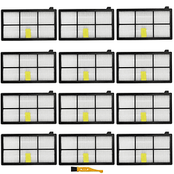 12 Paquete de filtros Hepa de repuesto compatibles para Room