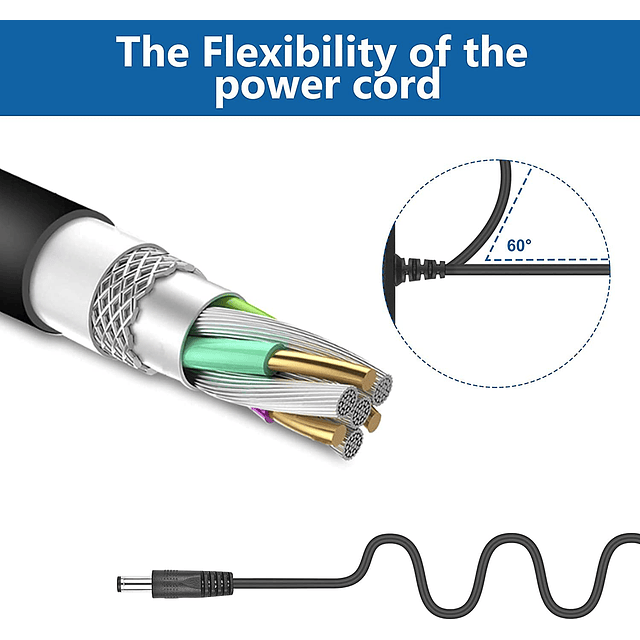 Repuesto Shark CH901 Cargador Adaptador AC/DC Cable de alime