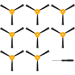 Paquete de 8 cepillos laterales de repuesto ultraduraderos p