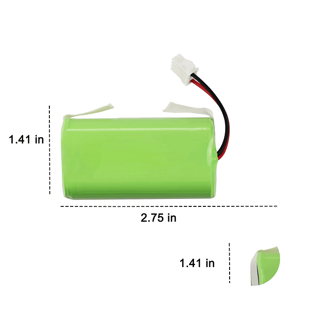 Reemplazo de batería de vacío de 2600mAh para Robot aspirado