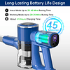 Aspiradora inalámbrica, aspiradora de varilla 28KPA 380W, as