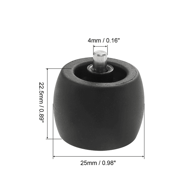 2 piezas de repuesto de rueda delantera accesorios para R101