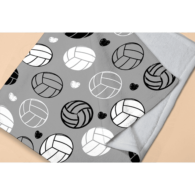 Manta de voleibol, regalos para amantes del voleibol, 60 x 5