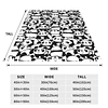 Panda Manta de regalo, linda manta de panda difusa y acogedo