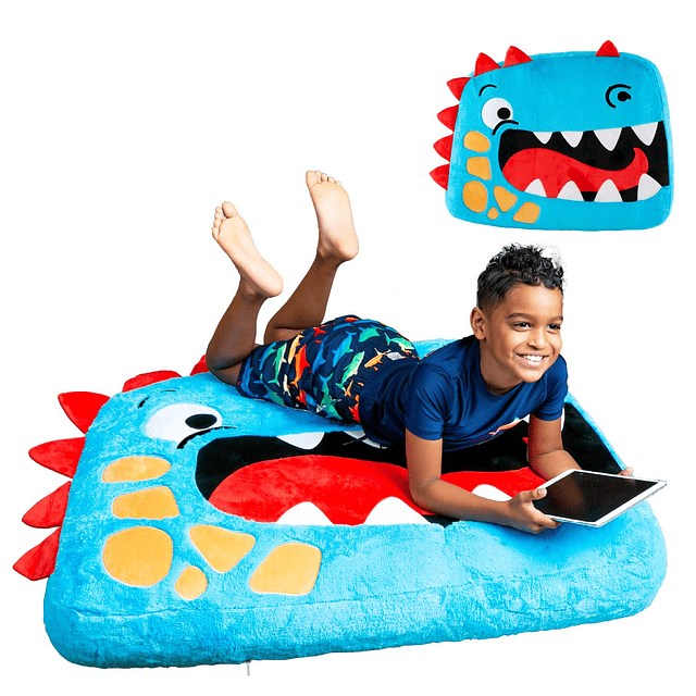 Inc Inflat-A-Pal Almohada inflable para el suelo, tumbona co