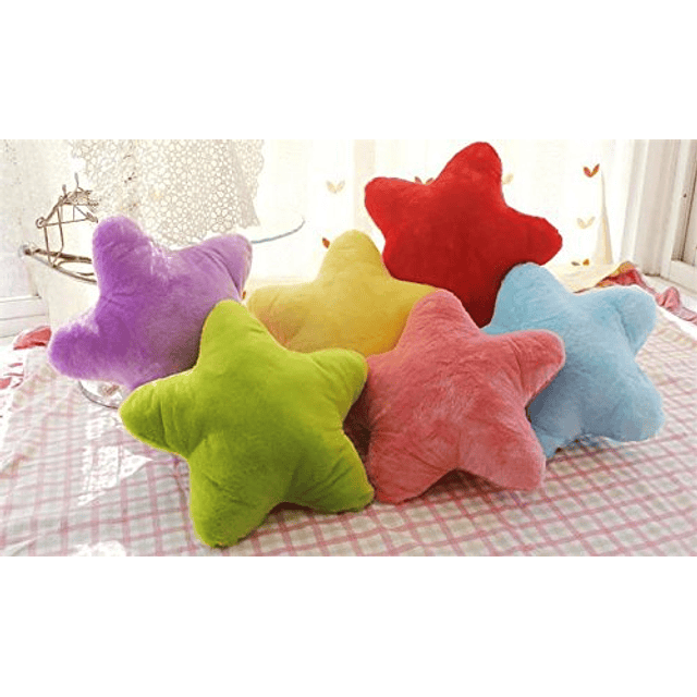 Almohada de Felpa en Forma de Estrella Linda Almohada de Est