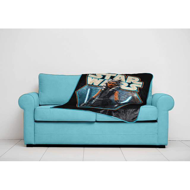 Manta Star Wars The Clone Wars Ready – Mide 46 x 60 pulgadas