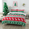 Juego de cama de Navidad para niños, tamaño king para mujer,