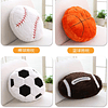 Almohada de felpa de baloncesto, almohada de peluche durader