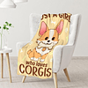 Corgi Blanket Gifts - Linda manta de 60 x 50 pulgadas para n