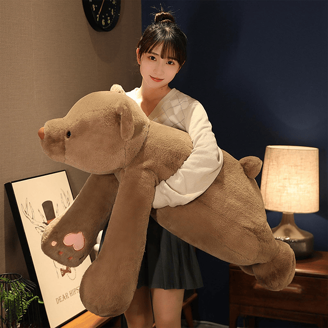 Almohada de peluche de oso – Animal de peluche de oso – Jugu