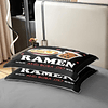 Ramen Boba Juego de ropa de cama 100% algodón Anime para niñ