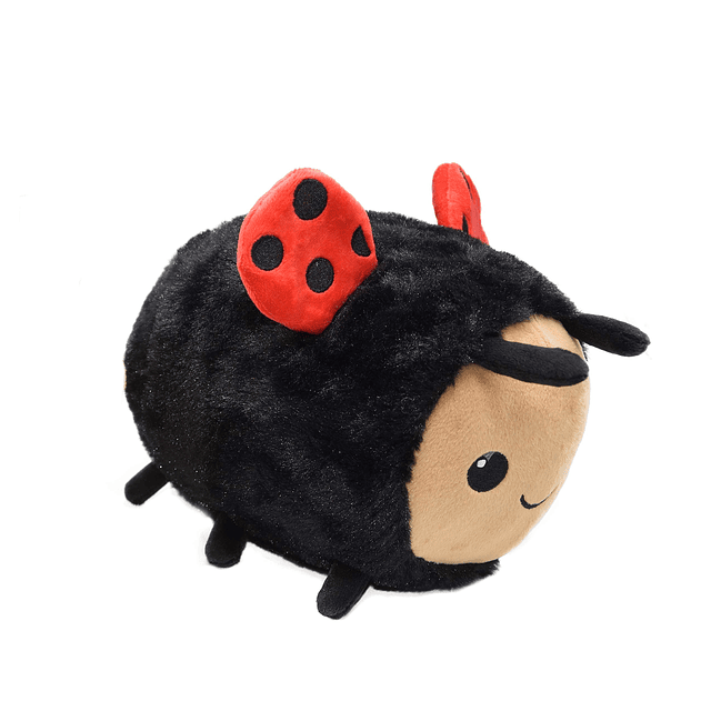 Mariquita de Peluche con Cara Sonriente y Alas Rojas, Almoha