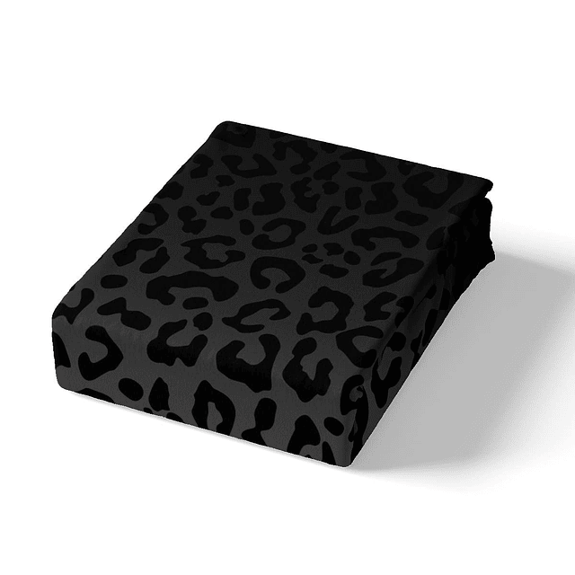 Juego de ropa de cama de leopardo tamaño Queen con estampado