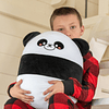 Pepper The Panda - Almohada de felpa grande de 17" - Juguete