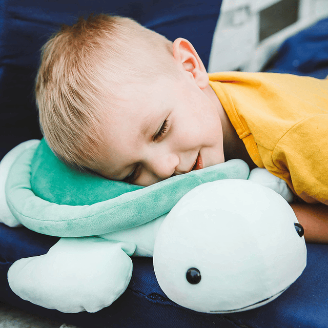 Juguete de peluche de tortuga marina, cojín de tortuga de to