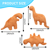 Dino Nugget Pillow Plush, 18 pulgadas Dinosaur Chicken Nugge