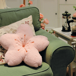 Almohada de flor de cerezo, decoración de habitación Kawaii,