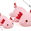 Axolotl Peluche, Lindo Axolotl Rosa Peluche Almohada Juguete