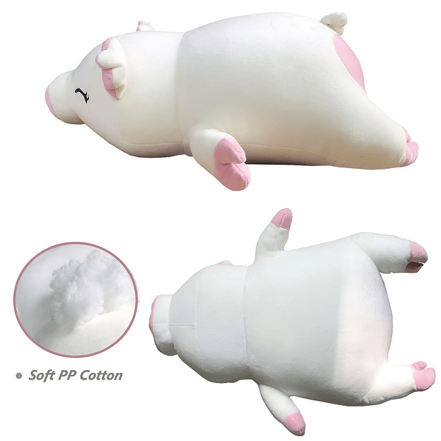 Almohada de peluche de cerdo, animal de peluche de cerdo, ju