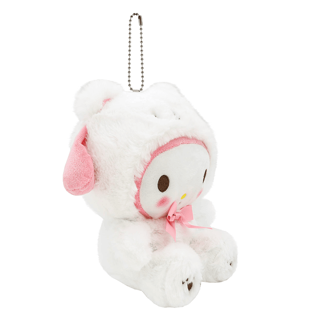 Kawaii Cartoon White Bear Cross-Ddressing Series Plush, muñe