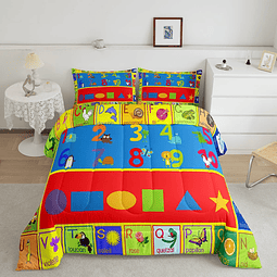 Juego de ropa de cama de aprendizaje educativo para niños, t