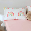 Rainbow Ropa de cama Funda de edredón Estética Kawaii Juego