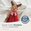 Bearington Baby Lil' Reindeer Snuggler, manta de seguridad d