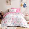 Juego de edredón para niños tamaño Full/Queen, ropa de cama