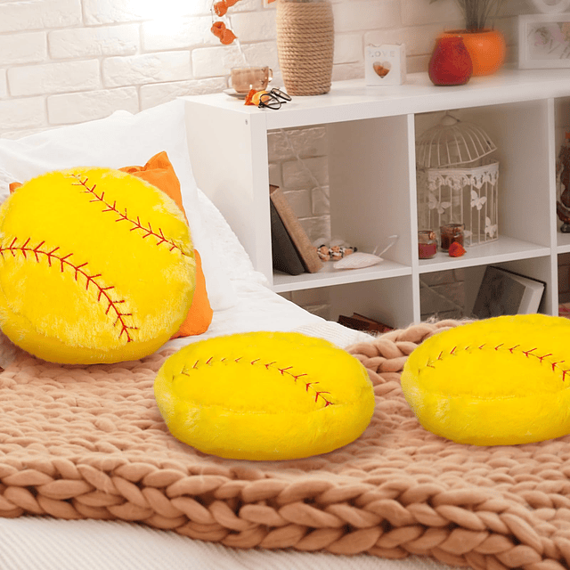 6 almohadas de softbol de 14.0 in, almohadas deportivas a gr