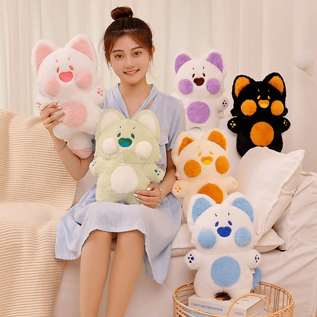 Juguete Kawaii de Peluche de Gato, Animales de Peluche de Ga