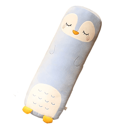 Almohada de cuerpo largo de pingüino Kawaii – Animal de pelu