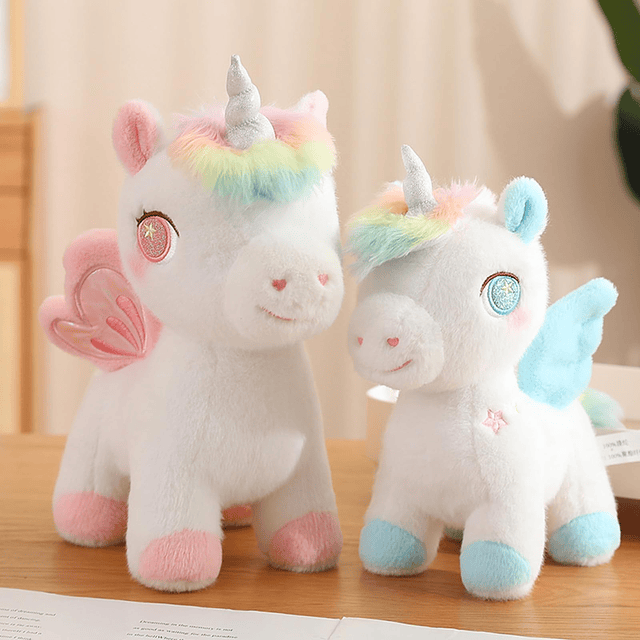 Almohada de peluche con diseño de unicornio, diseño de unico